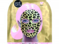 SFGlow, Glam Straight, тканевая маска для лица с золотой фольгой, 1 шт, 25 мл (0,85 унции)