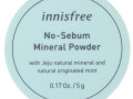 Innisfree, Матирующая минеральная пудра, 5 г (0,17 унции)
