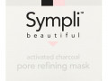 Sympli Beautiful, маска из активированного угля для очищения пор, 120 мл (4 жидк. унции)