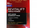 L'Oreal, Revitalift Triple Power, антивозрастная ночная маска, 48 г (1,7 унции)