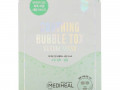 Mediheal, Soothing Bubble Tox, успокаивающая маска с сывороткой, 10 шт., 18 мл каждая