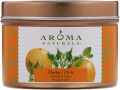 Aroma Naturals, Soy VegePure, свеча для поездок, апельсин и кедр, 2,8 унции (79,38 г)
