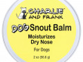 Charlie & Frank, бальзам для увлажнения носа собаки, 56,6 г (2 унции)